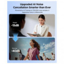 BOYA Pack 2 Microfonos Inalambricos MINI 2 Con Receptor Tipo C y Cancelacion de Ruido IA Negro