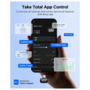 BOYA Pack 2 Microfonos Inalambricos MINI 2 Con Receptor Tipo C y Cancelacion de Ruido IA Negro