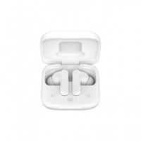 TREVI Auricular Bluetooth Con Pantalla y Base Cargadora Con Traductor IA EAR100AID Blanco