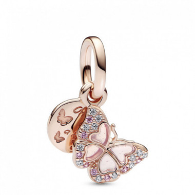 PANDORA Charm Colgante Mariposa Rosa 782555C01