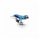 PANDORA Charm en Plata de Ley Geco Azul Metalizado 792701C01