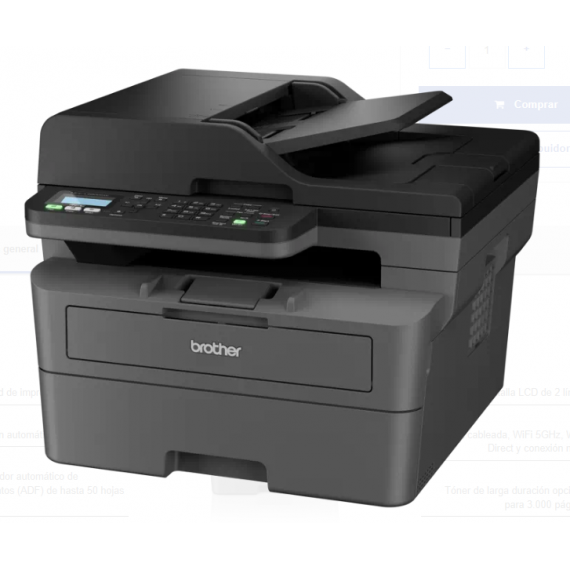 Multifuncion BROTHER MFC-L2800DW Monocromo Laser