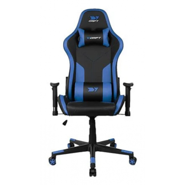 Silla Drift Gaming DR90 Pro V8 Negra Azul DR90V8BL