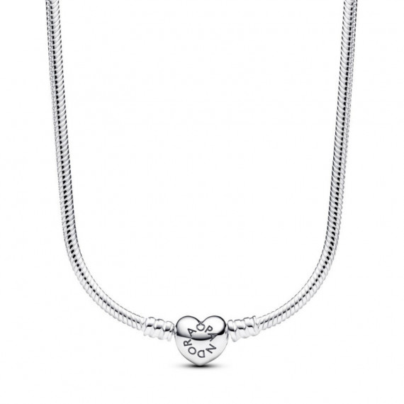 PANDORA Collar PANDORA Moments con Cierre de Corazón 393091C00