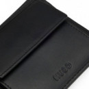 Cartera de Piel con Detalle de Logo Apilado  HUGO BOSS