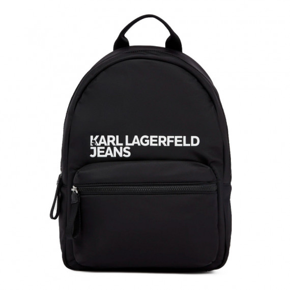 Mochila de Nailon con Logotipo  KARL LAGERFELD JEANS