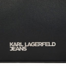 BOLSO DE HOMBRO CON EL LOGOTIPO METÁLICO DE