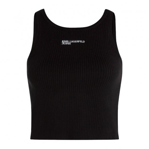 Camiseta de punto sin mangas