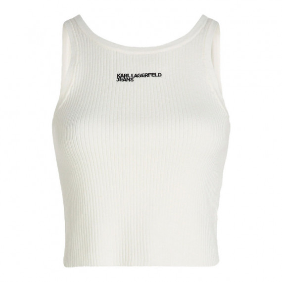 Camiseta de punto sin mangas