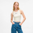 Camiseta de punto sin mangas