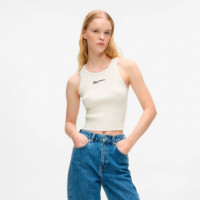 Camiseta de punto sin mangas