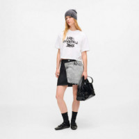 Camiseta corta con grafiti