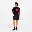 Camiseta corta con grafiti