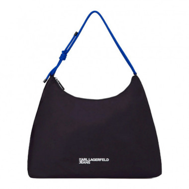 Bolso de hombro  grande con cord&oacute;n