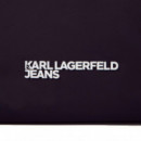 Bolso de hombro  grande con cordón