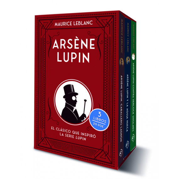 ESTUCHE COLECCION ARSENE LUPIN