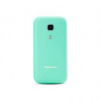 Teléfono Móvil PANASONIC para Personas Mayores Turquesa (KX-TU400EXC)