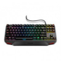 Teclado Gaming OZONE Alpha Strike Tkl Rgb Negro (ozalphastrikesp)