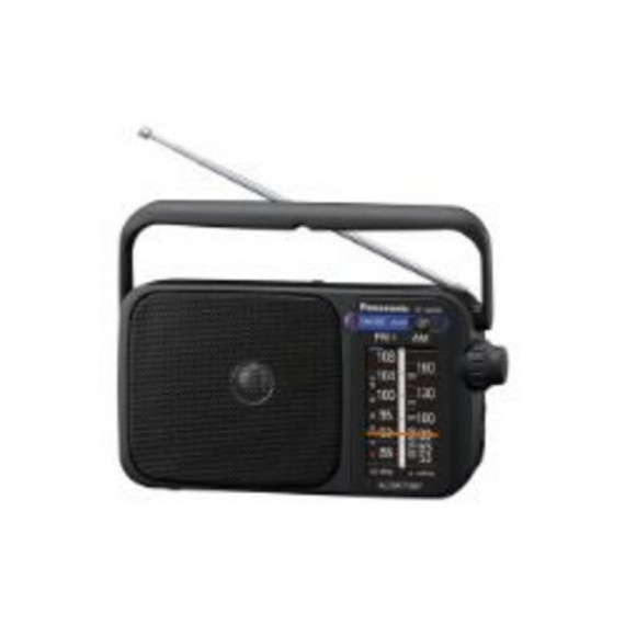 Radio Portátil Panasonic Negra (RF-2400DEG-K)