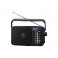 Radio Portátil PANASONIC Negra (RF-2400DEG-K)