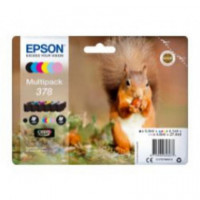 Tinta EPSON 378 Pack 6 Colores (C13T37884010)