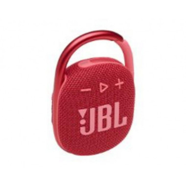 Altavoz JBL Clip 4 5W 1.0 Bluetooth 5.1 Rojo (JBLCLIP4RED)