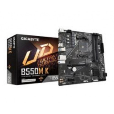 Placa Base GIGABYTE B550M K (AM4) 4DDR4 HDMI DP RJ45 mATX