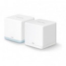Repetidor MERCUSYS Mesh Wifi Blanco (halo H32G 2-PACK)