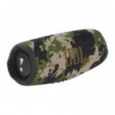 Altavoz JBL Charge 5 1.0 40W Bluetooth 5.1 Verde Camuflaje (JBLCHARGE5SQUAD)