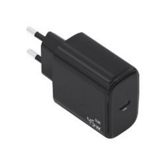 Cargador de Pared AISENS GaN 45W PD 3.0 1xUSB-C Negro (A110-0970)