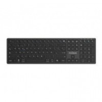 Teclado NILOX Profesional Dual Wireless BLUETOOTH Negro (NXKBW01B)