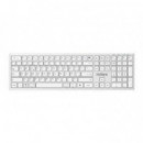 Teclado NILOX Wireless BLUETOOTH Blanco (NXKBW01S)