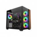 Caja Abysm Danuve Sava Nature 285B Black (AB128534)  ABYSM GAMING