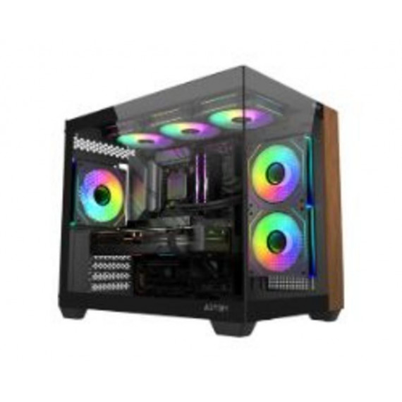 Caja Abysm Danube Sava Nature 285C Matx Negra (AB128535)  ABYSM GAMING