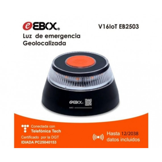 Baliza V16 Ebox EB-2503 IoT Homologada DGT