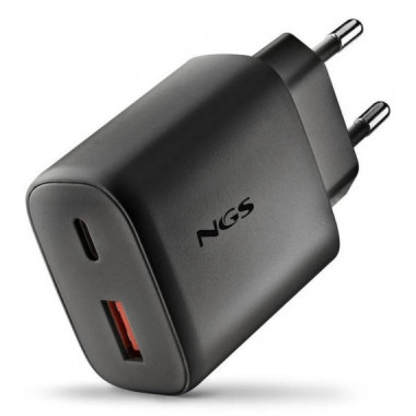 NGS Era Gan 45W - Cargador de Pared Usb-c y Usb-a
