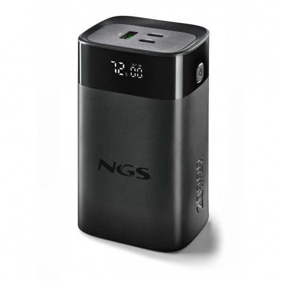 NGS Twix 20 Power Bank 20000 Mah 65W Usb-c/usb-a Negro