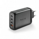 NGS Bud Gan 140W Cargador de Pared 3XUSB-C/USB-A