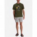 POLO RALPH LAUREN - TRAVELER-MID-TRUNK - NEW OLIVE SEERSUCKER - 710957784002/NEW OLIVE SEERSUCKER