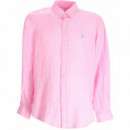 Polo RALPH LAUREN - Cubdppcs-long Sleeve-sport Shirt - Carmel Pink - 710966294009/CARMEL Pink