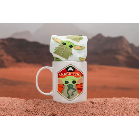 Pack de Taza y Calcetines The Mandalorian Star Wars  PALADONE