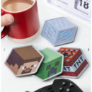 Set vasos metálicos Minecraft