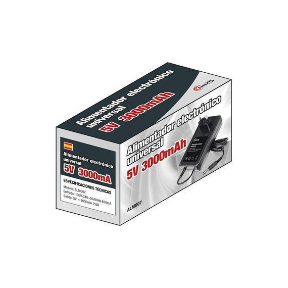 NIMO Alimentador 100-240V a 5V/3000 Mah ALM007 Jack Hueco