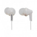 PANASONIC Mini Auriculares Estereo RP-HJE125 Blanco