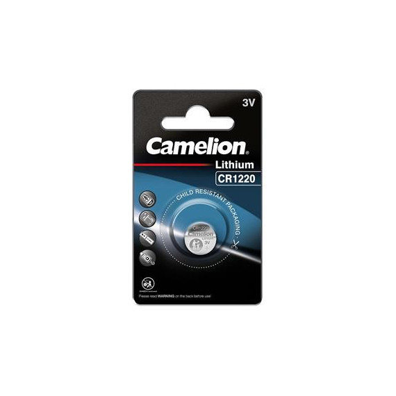 CAMELION Pila CR1220 3V Litio Boton