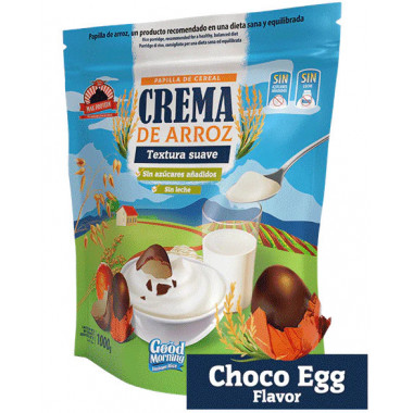 Crema de Arroz Choco Egg Big - 1000 Gr  BIG SUPPLEMENTS