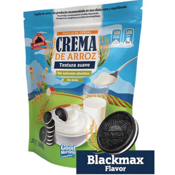 Crema de Arroz Black Max Big - 1000 Gr  BIG SUPPLEMENTS