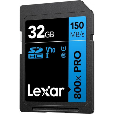 Lexar 32GB 800X Pro SDHC UHS-I