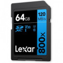 Lexar 64GB 800X Pro SDXC UHS-I