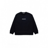 Slouch Fit Sweat-shirt Black  DSQUARED2